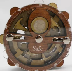 Safe - Money Maze Brain Teaser Wooden Puzzle