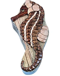 Sea Horse - Secret Wooden Puzzle Box