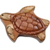 Sea Turtle - Secret Wooden Puzzle Box