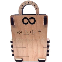 Sentinel Padlock Wooden Lock Puzzle