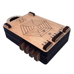 Sentinel Padlock Wooden Lock Puzzle