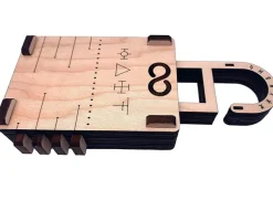 Sentinel Padlock Wooden Lock Puzzle