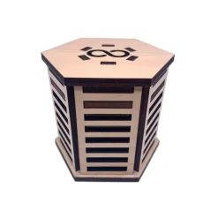 Silvaneo Wooden Puzzle Box IQ Logic 3D Puzzle