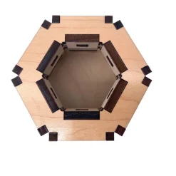 Silvaneo Wooden Puzzle Box IQ Logic 3D Puzzle