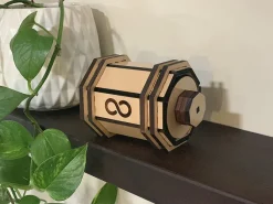 Solaris Wooden Puzzle Box IQ Logic 3D Puzzle