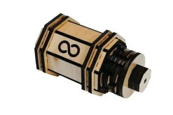 Solaris Wooden Puzzle Box IQ Logic 3D Puzzle