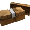 Soma Cube Double With Playing Cards Wooden Puzzle