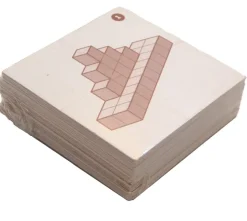 Soma Cube Puzzle 50 Playing Card Challenges