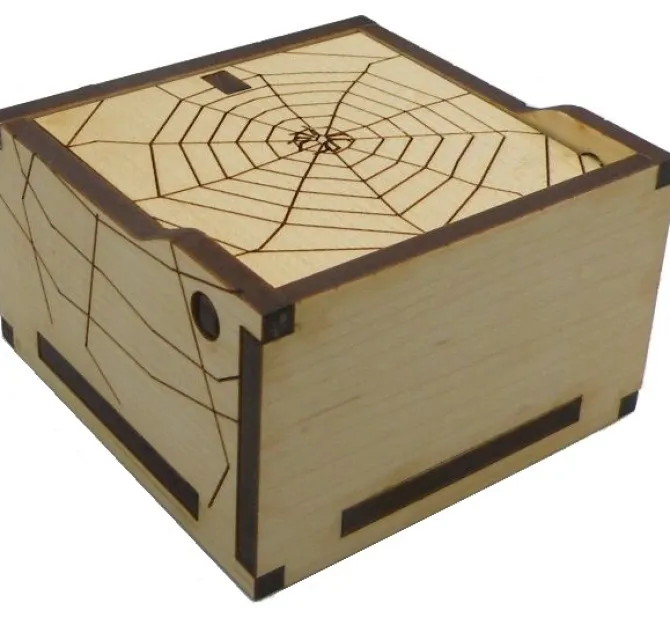 Spider Box - Secret Box Brainteaser Puzzle