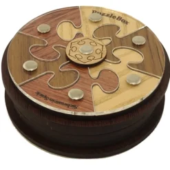 Spiele Puzzle Box 03 - Wooden Secret Box Brainteaser Puzzle