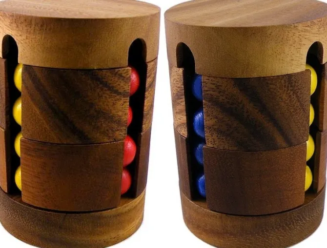 Spin To Win - Wooden Puzzle Brain Teaser