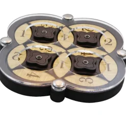 Spinning Wheels - Wooden Brain Teaser Puzzle