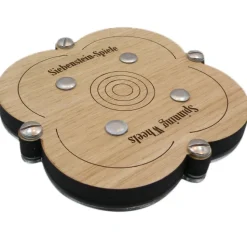 Spinning Wheels - Wooden Brain Teaser Puzzle