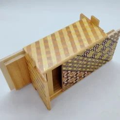4 Sun 7 Steps + 7 Dual Compartment - Yosegi Ichimatsu Japanese Puzzle Box