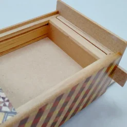 4 Sun 7 Steps + 7 Dual Compartment - Yosegi Ichimatsu Japanese Puzzle Box