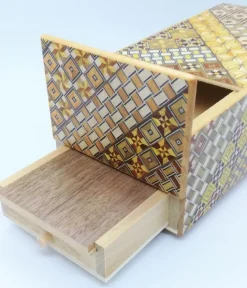 5 Sun 10 Steps With Hidden Drawer - Japanese Puzzle Box