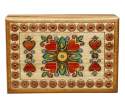 Surrounded By Love Secret Wooden Puzzle Box