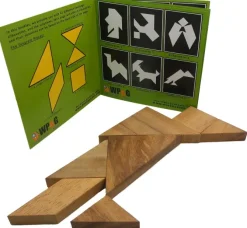 Tangram - Wooden Brain Teaser Puzzle