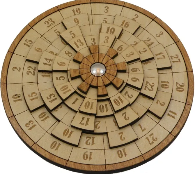 Thales - Math Brainteaser Wooden Puzzle