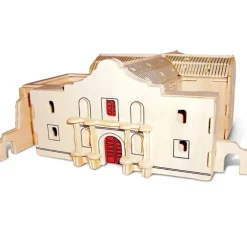 The Alamo- 3D Jigsaw Woodcraft Kit Wooden Puzzle