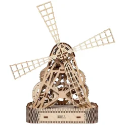 The Mill - 3D Mechanical, Engineering Self-Assembled Puzzle