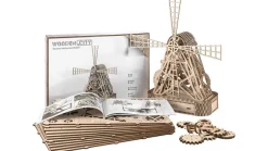 The Mill - 3D Mechanical, Engineering Self-Assembled Puzzle