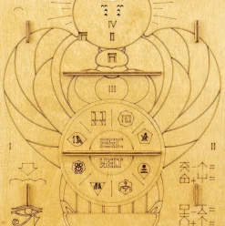 The Quest Pyramid - Wooden Puzzle Box Escape Room Experience