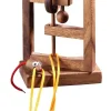 The Rat Trap - Wooden String Brainteaser Puzzle