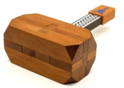 Thor's Hammer True Genius Wooden Brainteaser Puzzle