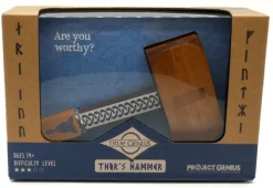 Thor's Hammer True Genius Wooden Brainteaser Puzzle