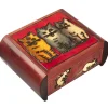 Three Cats Secret Wooden Puzzle Box