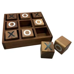 Tic-Tac-Toe - Classic Strategy Wooden Game