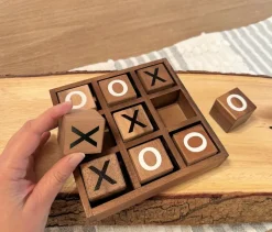 Tic-Tac-Toe - Classic Strategy Wooden Game