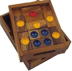 Towards Freedom Wooden Brain Teaser Puzzle