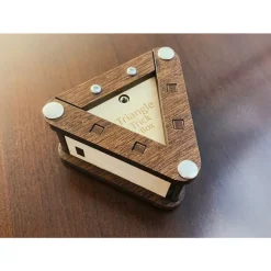 Triangle Box - Secret Wooden Puzzle Box By Constantine