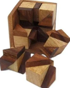 24 Triangles - Brain Teaser Wooden Puzzle