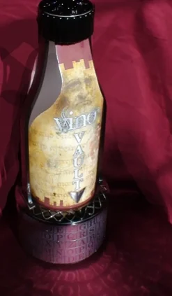 Vino Vault Wine Bottle Puzzle Brain Teaser With the Spin the Bottle Game Set