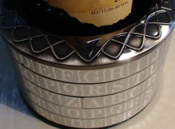 Vino Vault Wine Bottle Puzzle Brain Teaser With the Spin the Bottle Game Set