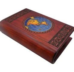 World Travel Book - Secret Wooden Puzzle Box