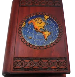 World Travel Book - Secret Wooden Puzzle Box