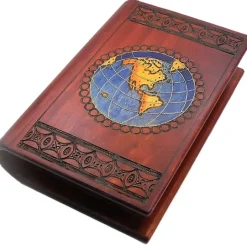 World Travel Book - Secret Wooden Puzzle Box